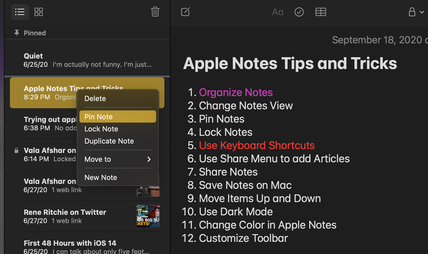 best notes app for mac